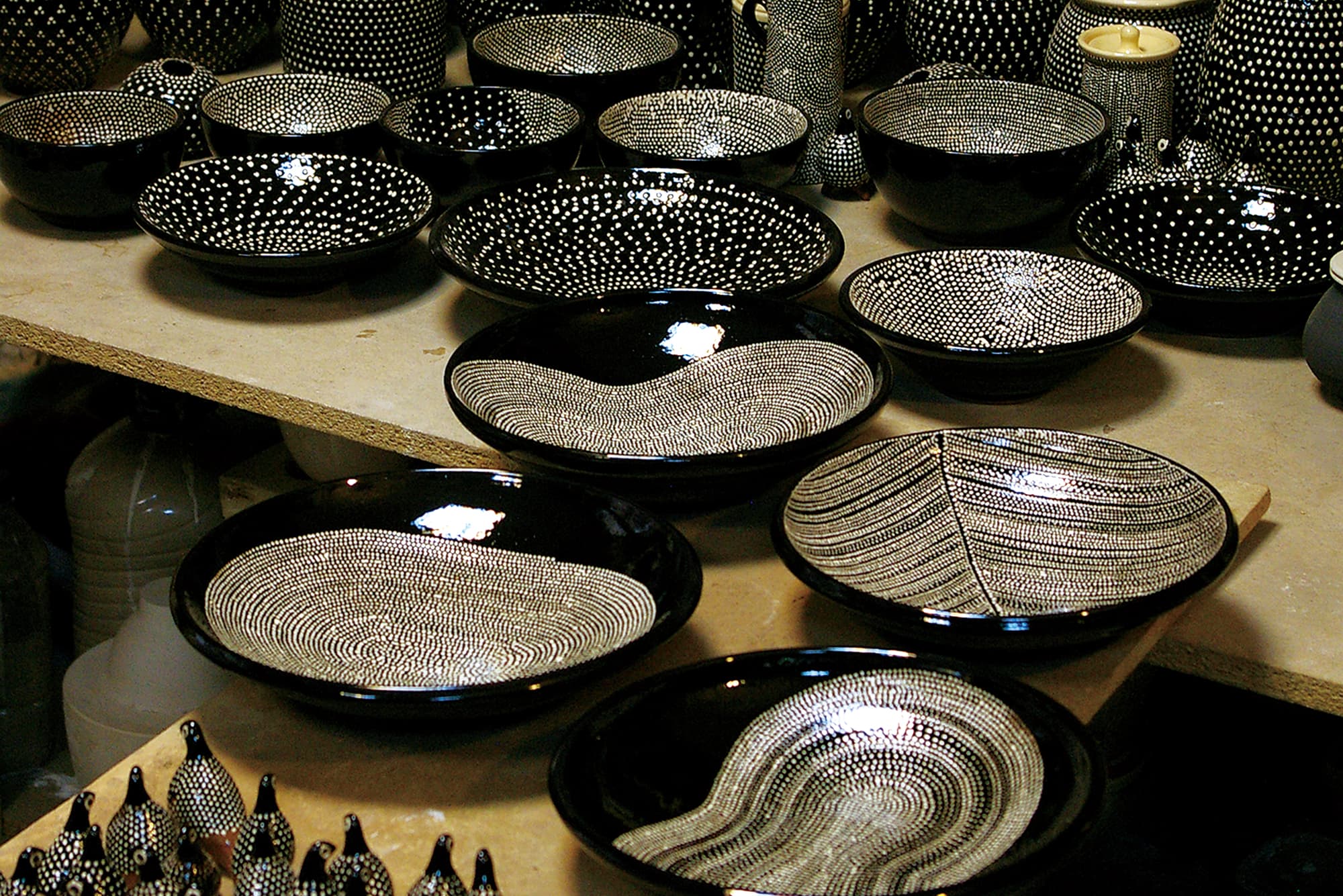 リトアニア　ヴィガンタス　絵付プレート2枚組 Vygantas Vasaitis – suimok online