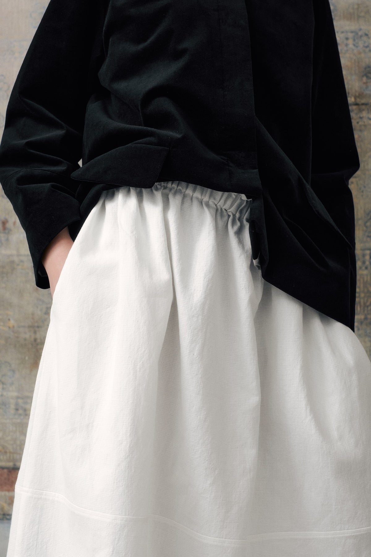 Milk White Skirt