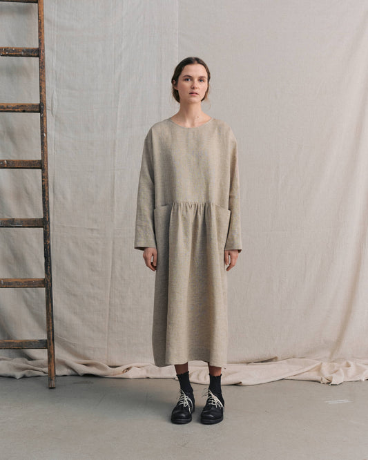 Sand Front Pocket Dress