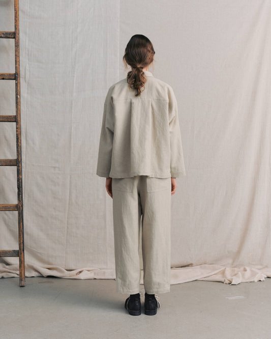 Ivory Back Pockets Pants