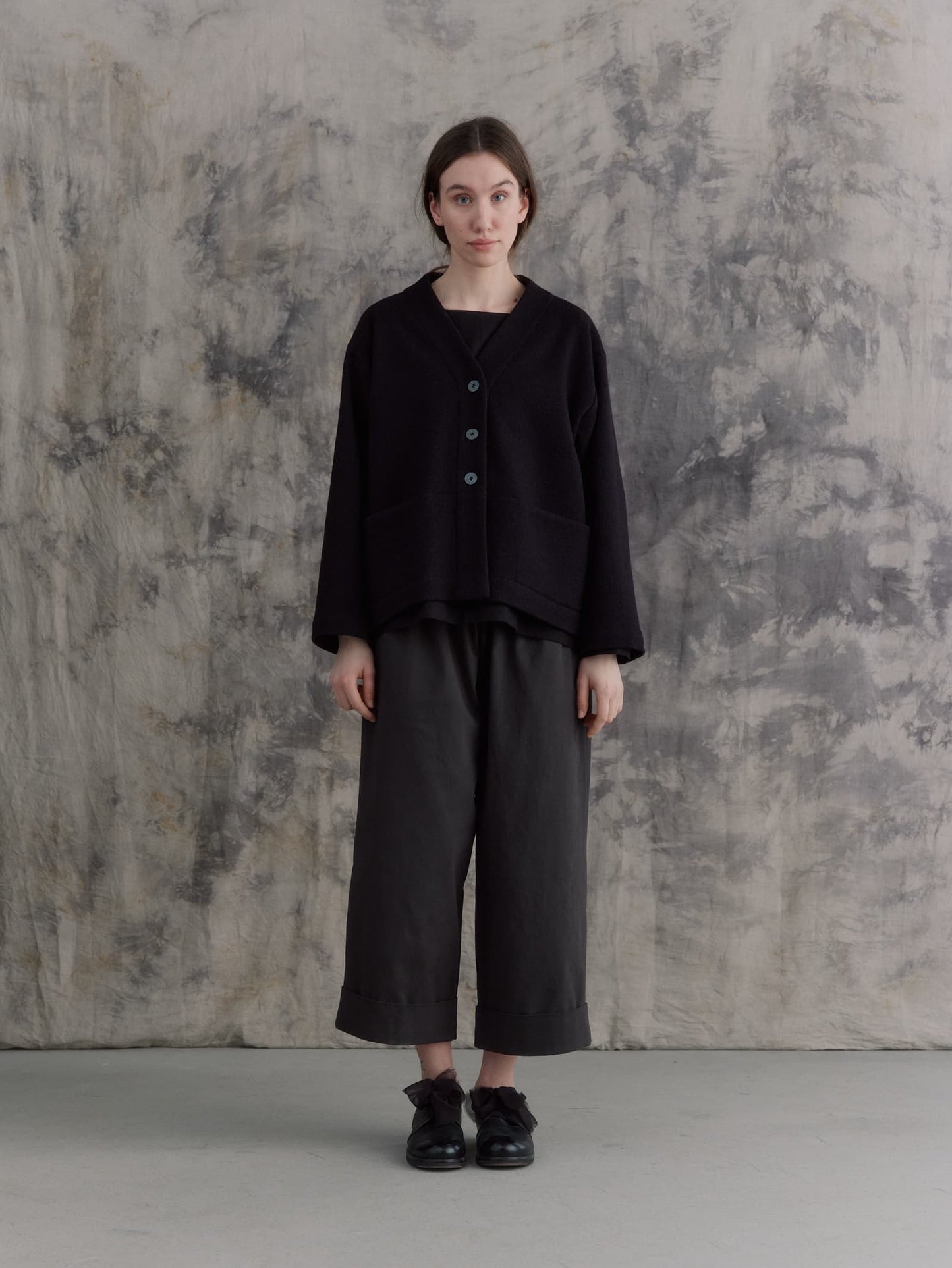 V Neckline Jacket