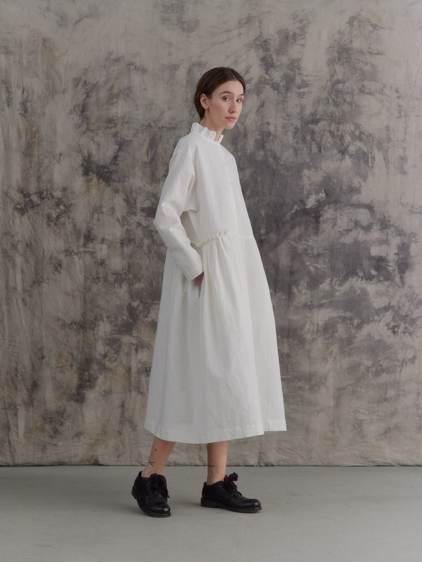 Side Gathers Dress|Order
