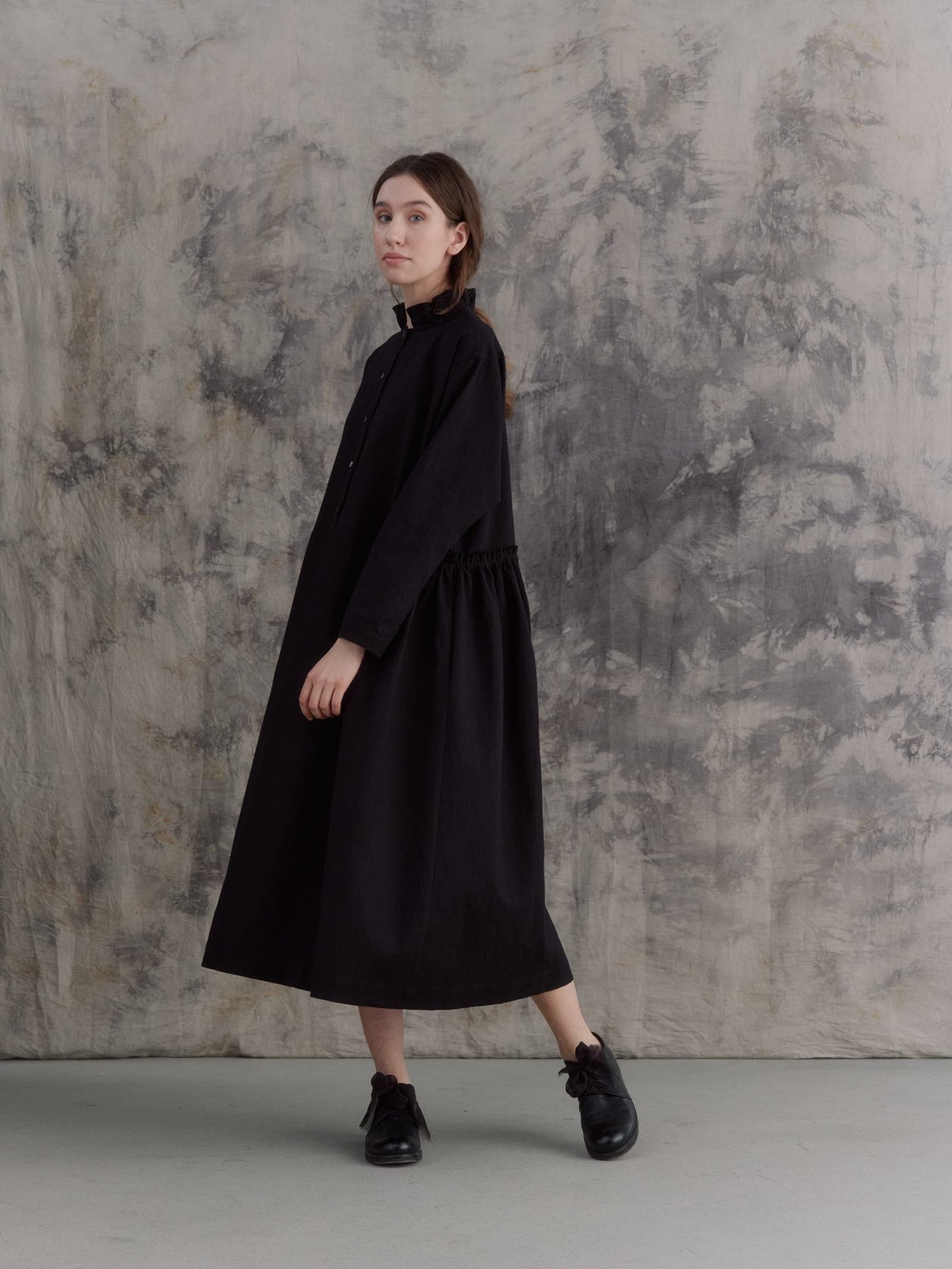 Side Gathers Dress|Order