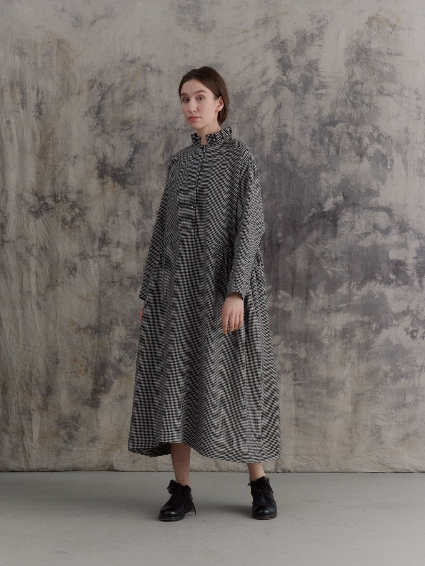 Side Gathers Dress|Order