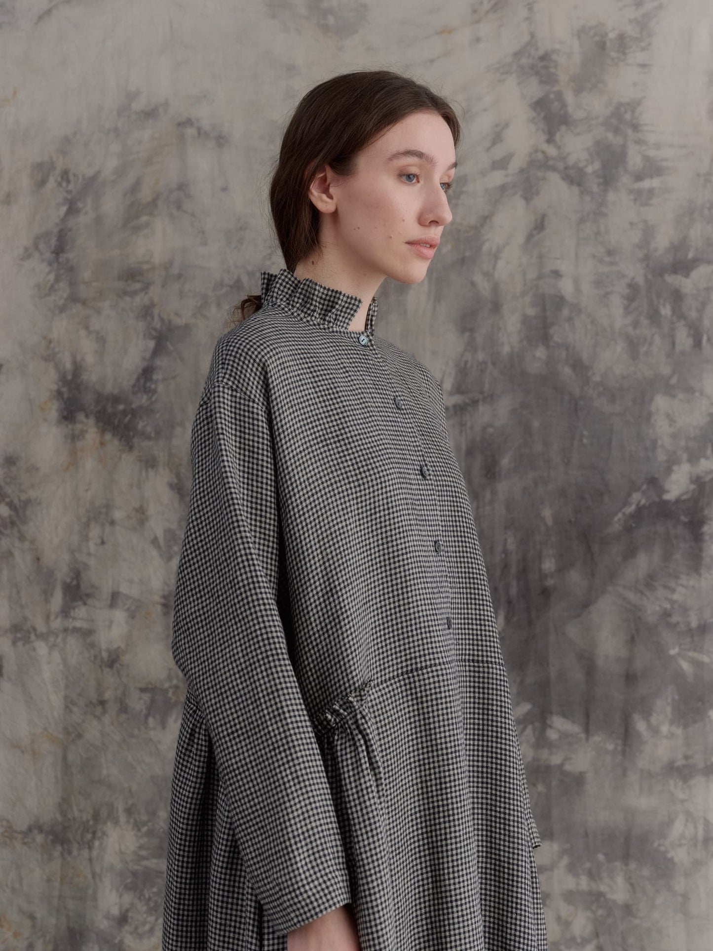 Side Gathers Dress|Order