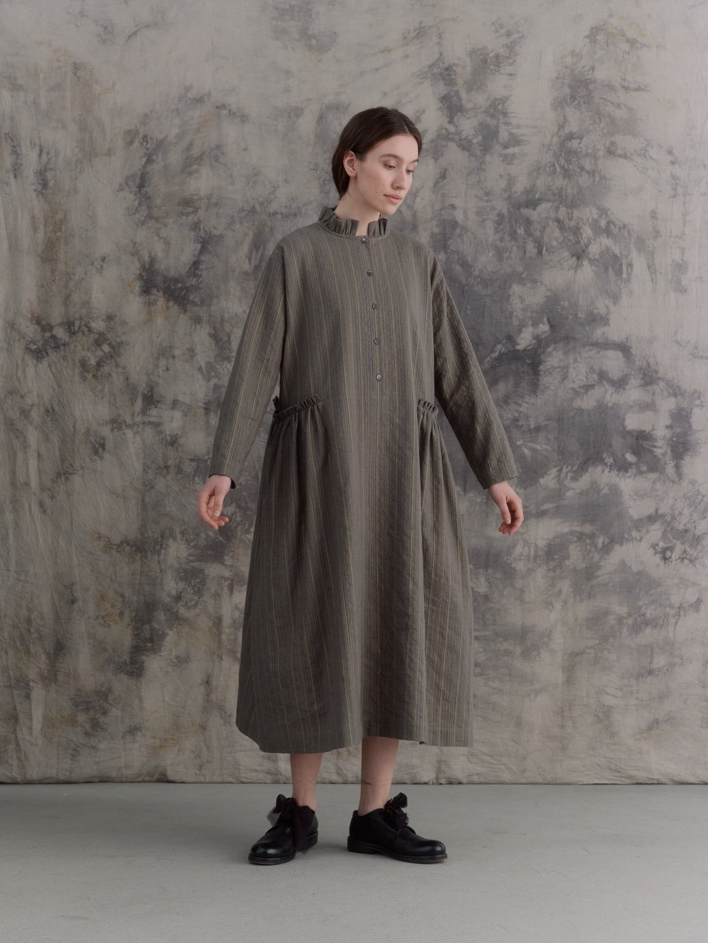 Side Gathers Dress|Order