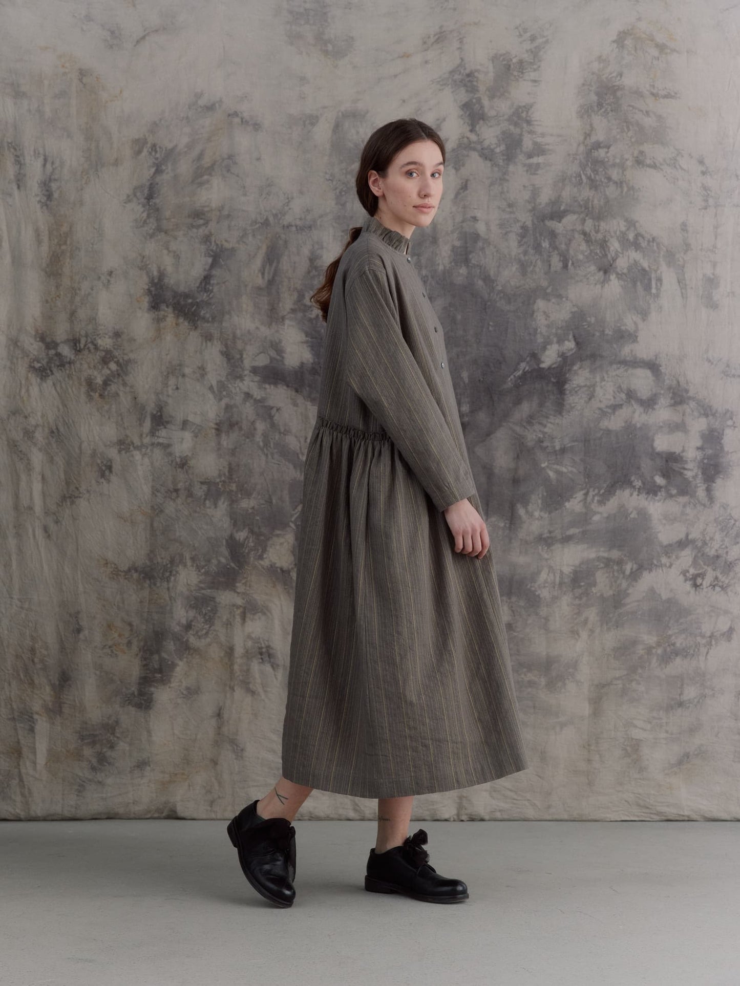 Side Gathers Dress|Order