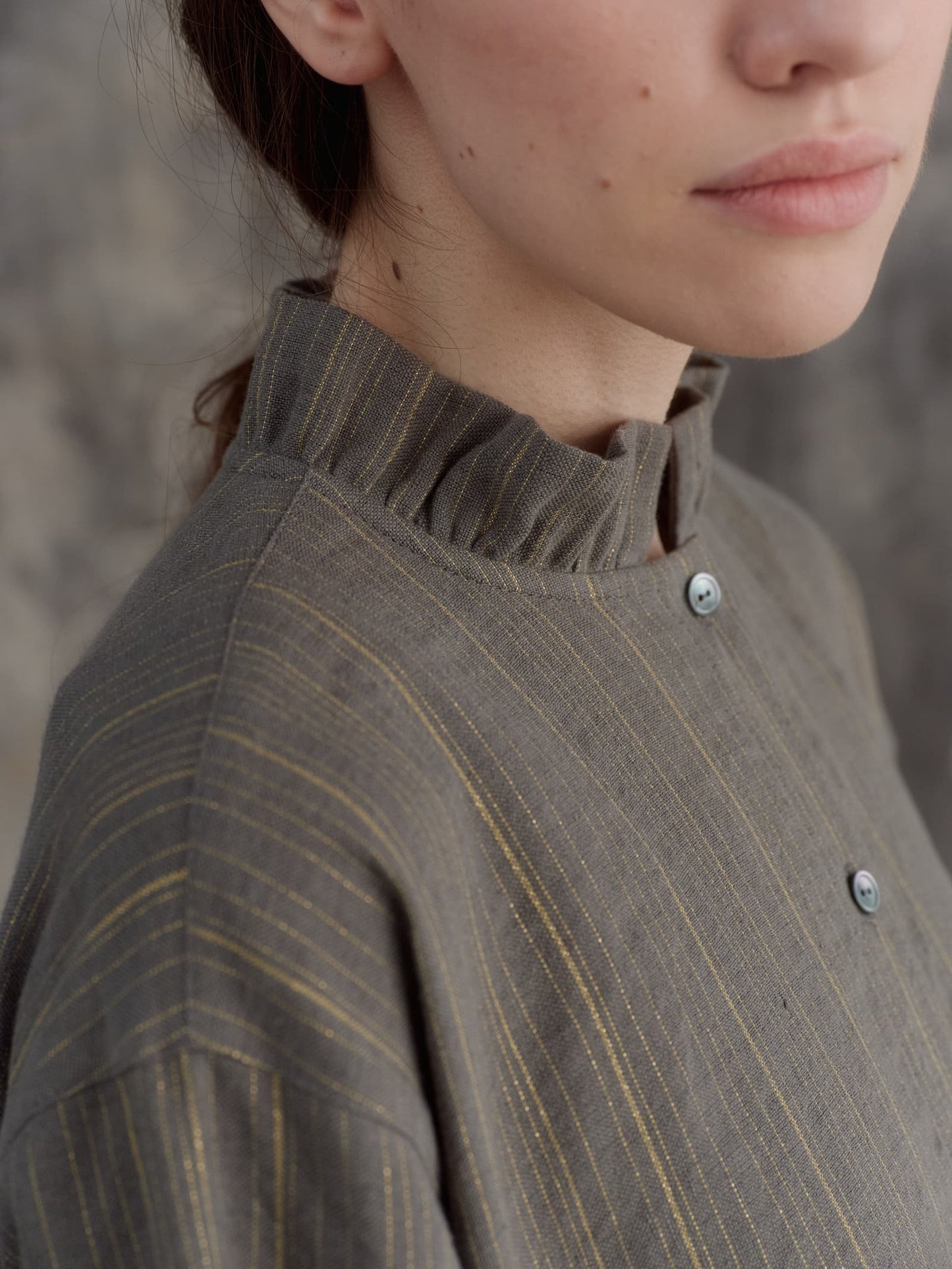 Side Gathers Dress|Order