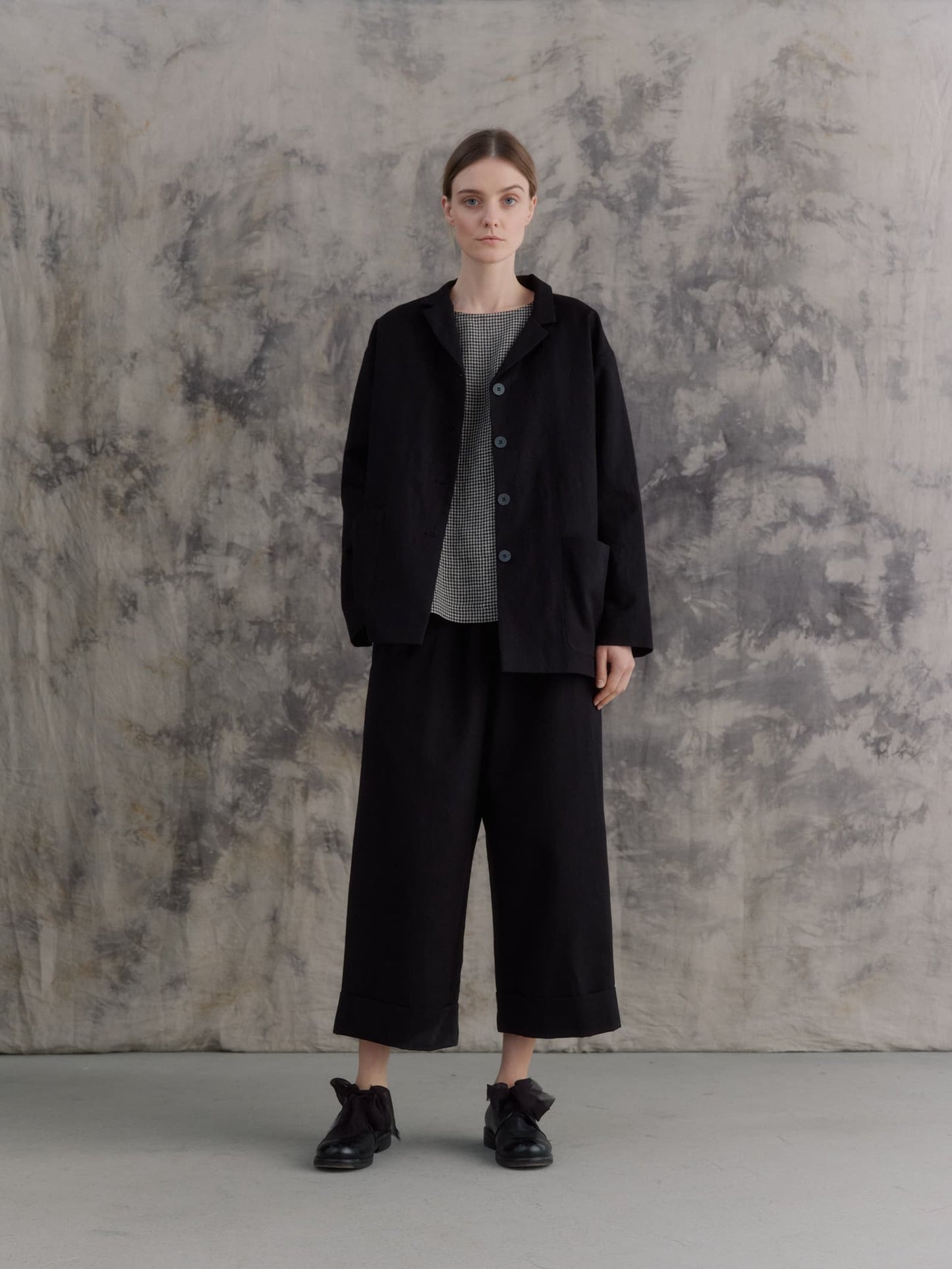 Cuffed Hems Pants|Order