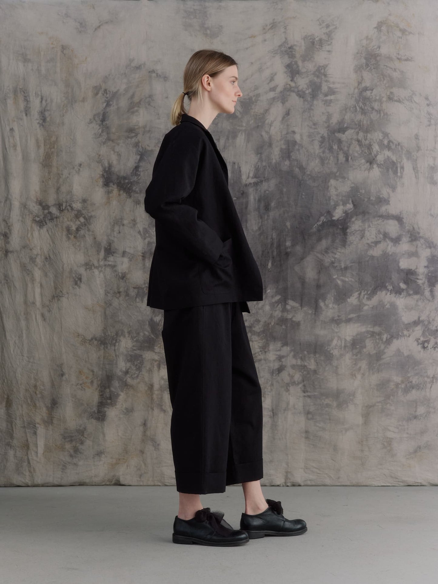 Cuffed Hems Pants|Order