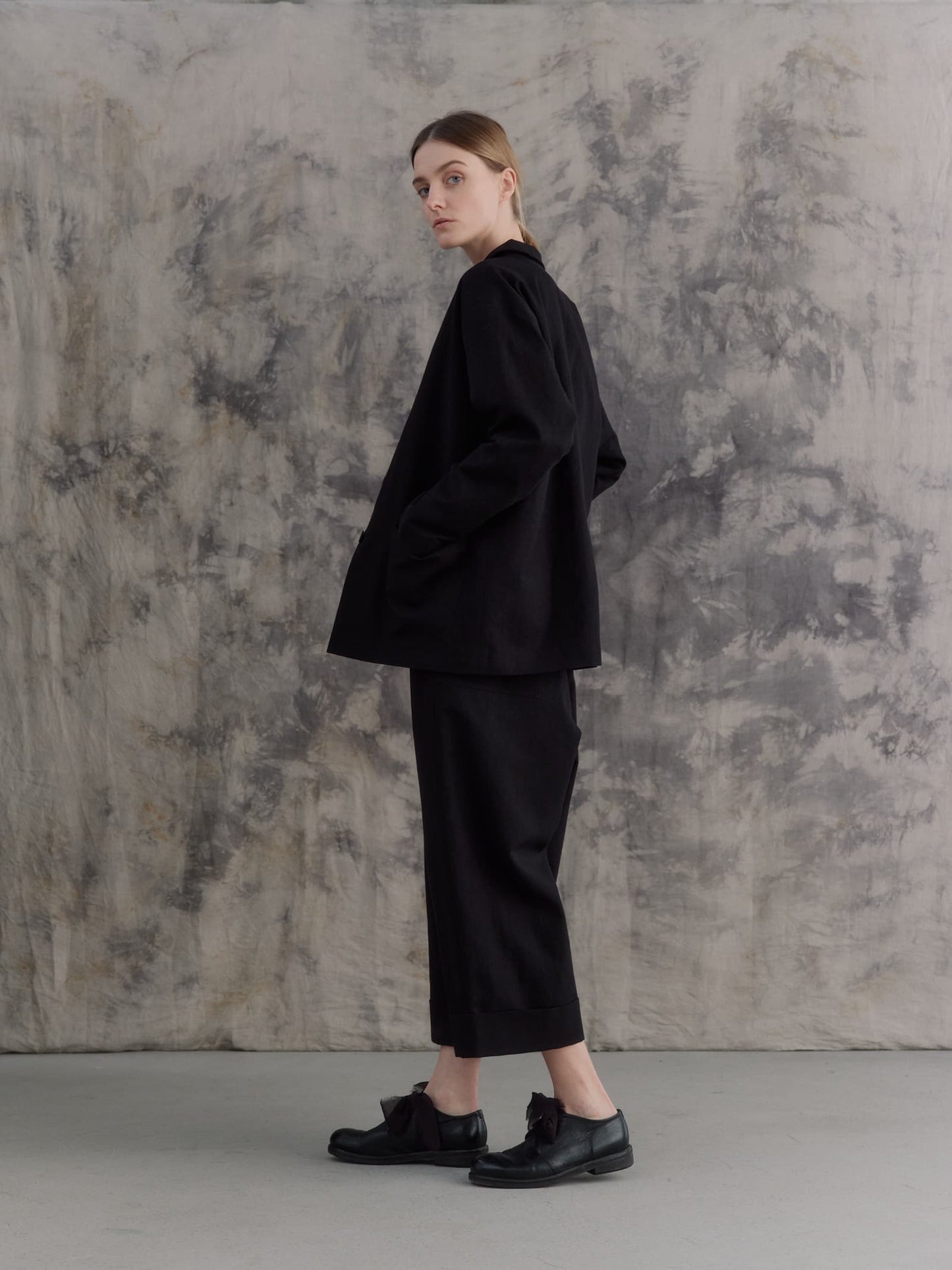 Cuffed Hems Pants|Order