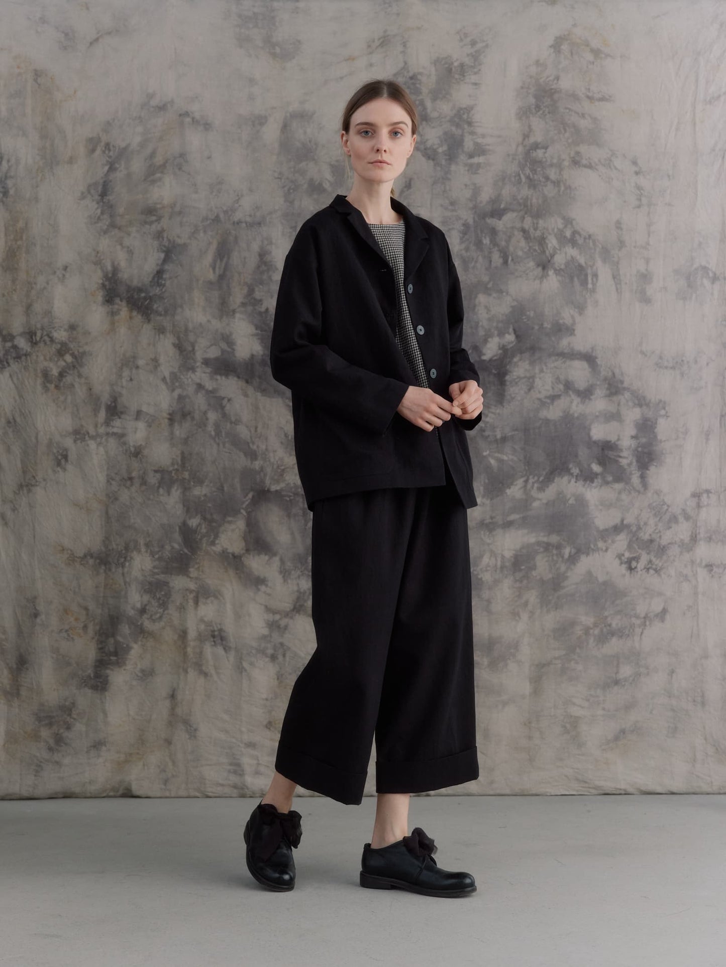 Cuffed Hems Pants|Order