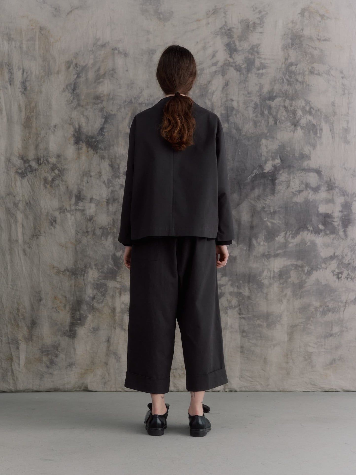 Cuffed Hems Pants|Order