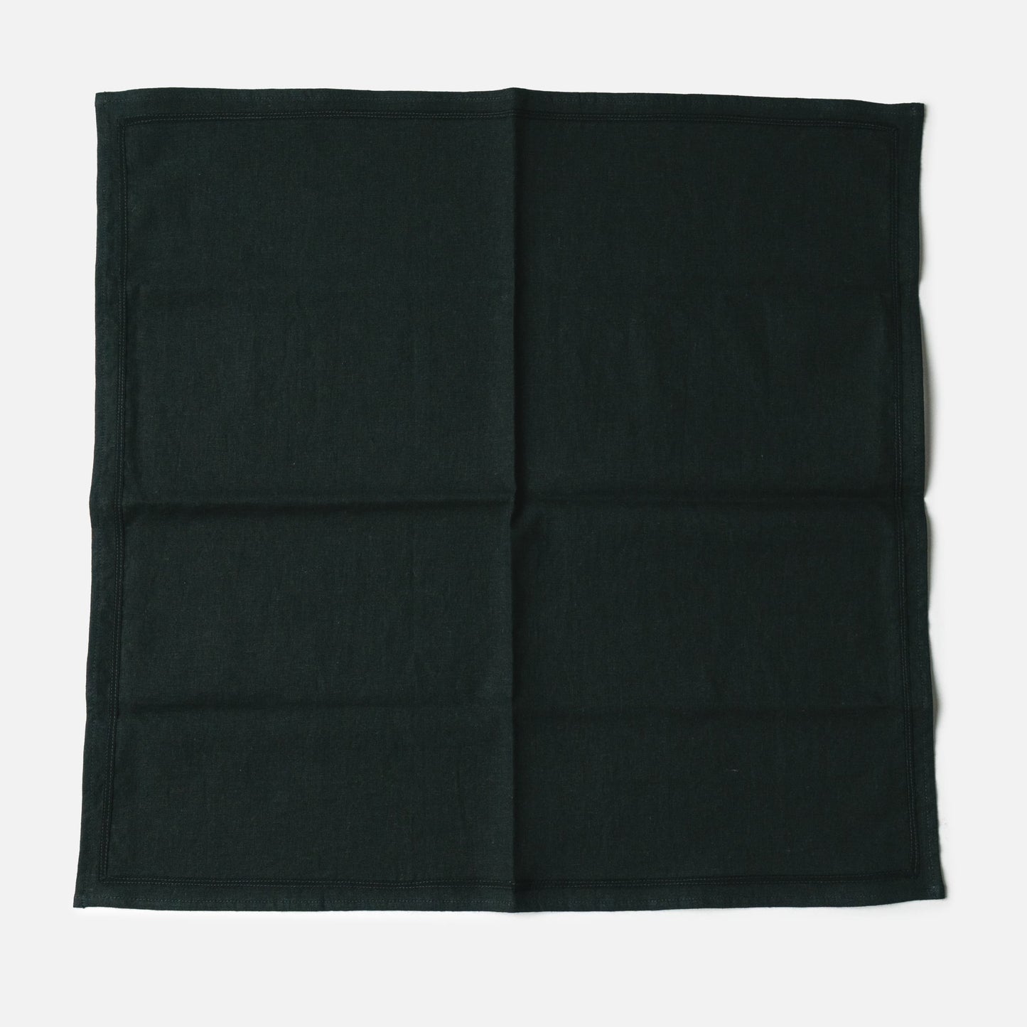 Ribbon-frame handkerchief | Black
