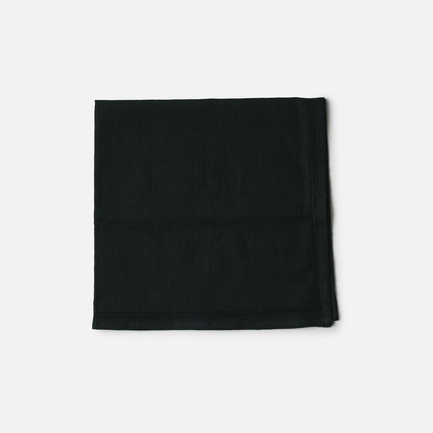 Ribbon-frame handkerchief | Black