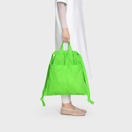 Drawstring Backpack Black