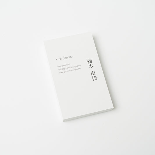 Whitespace-Oriented Card | Minimal 001