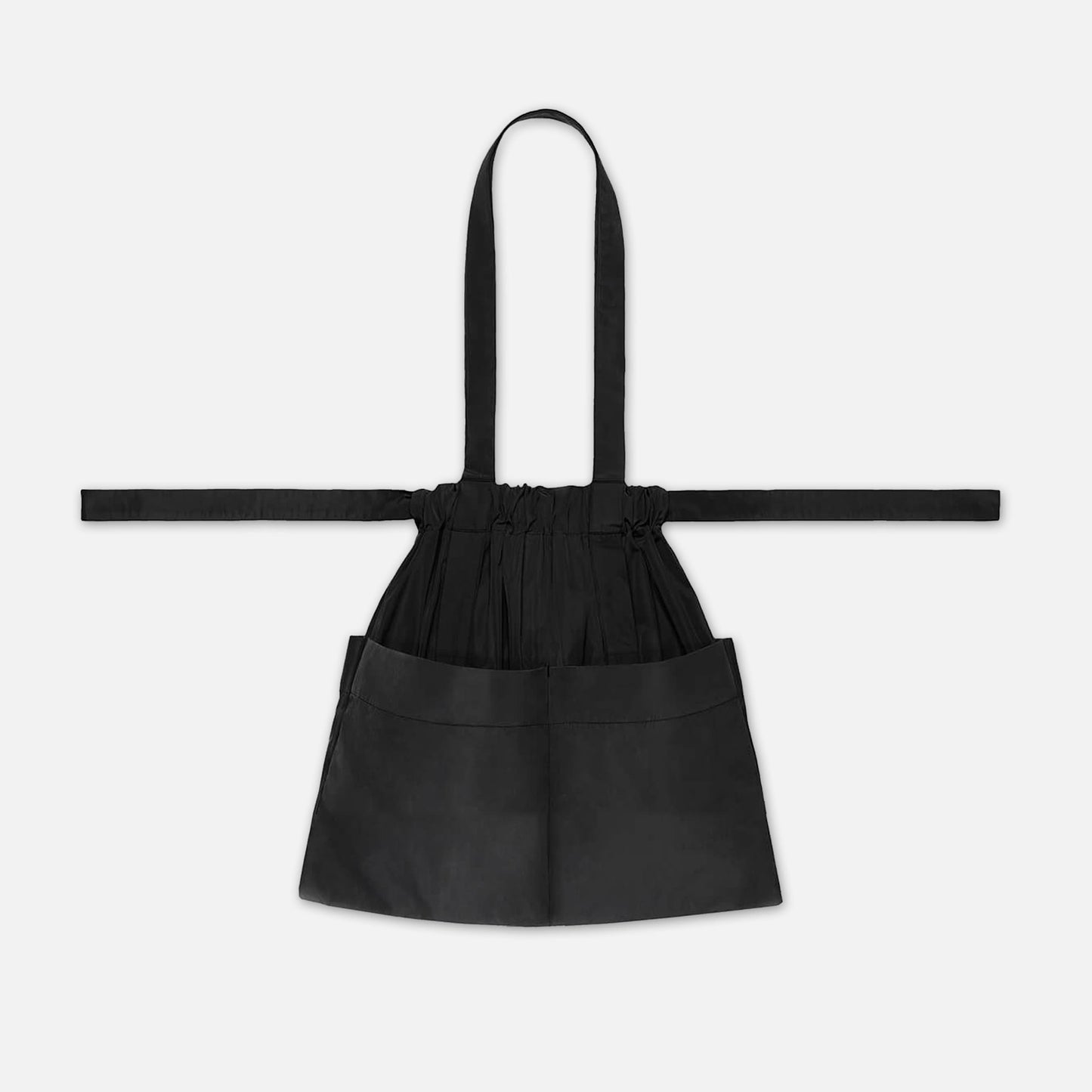 Drawstring Tote Back SM Black