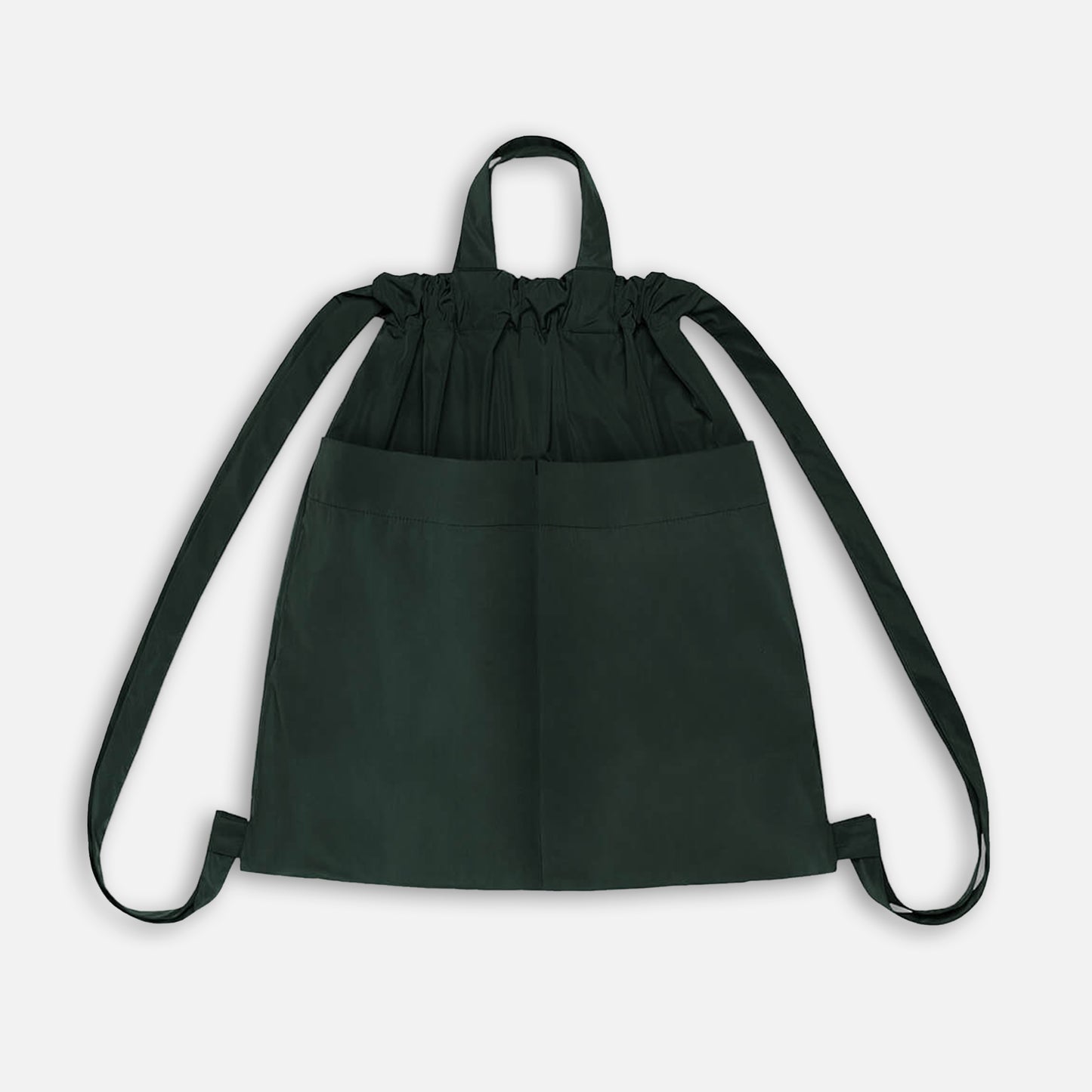 Drawstring Backpack Green