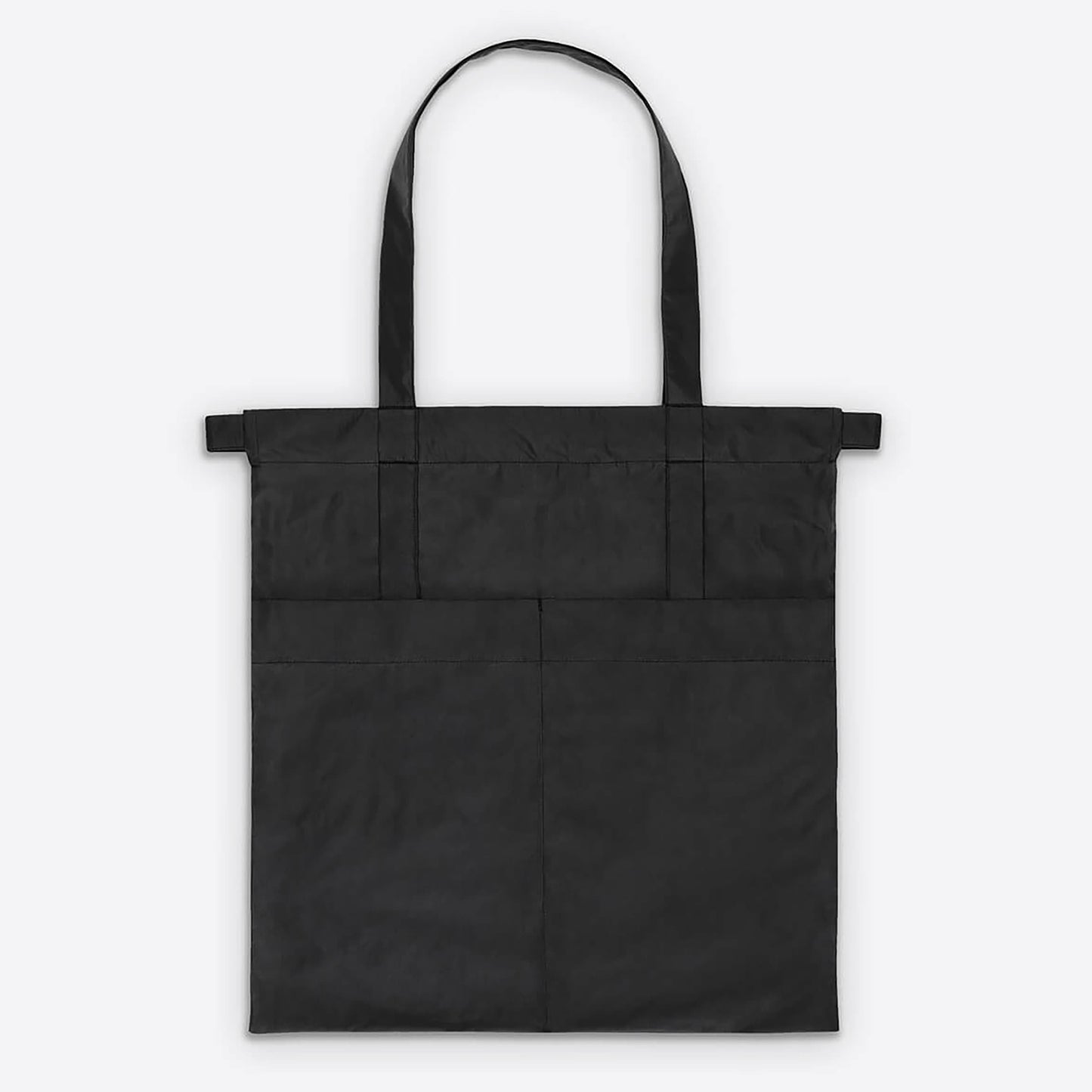 Drawstring Tote Back M Black