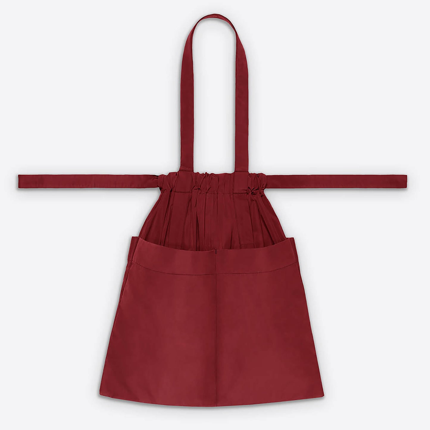 Drawstring Tote Bag M Red