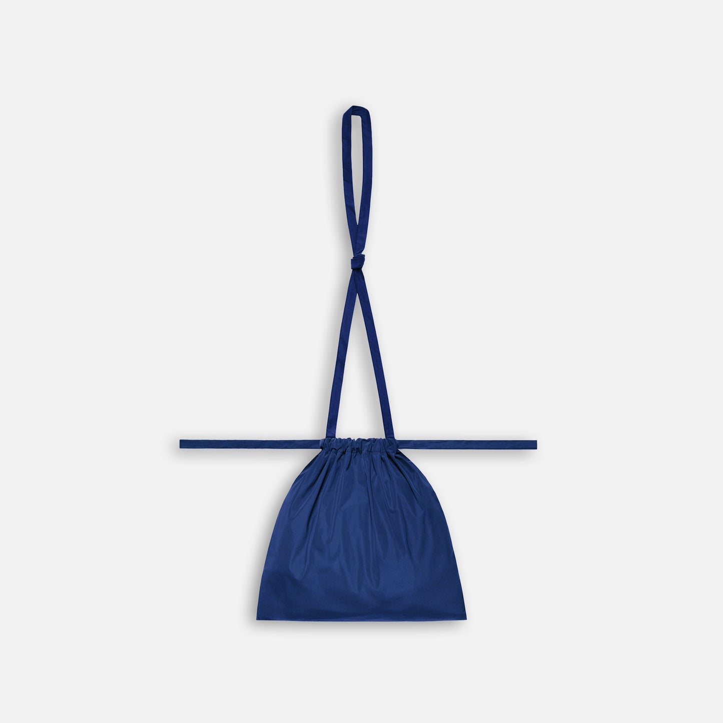 Drawstring Bag with Strap SS 30 Blue