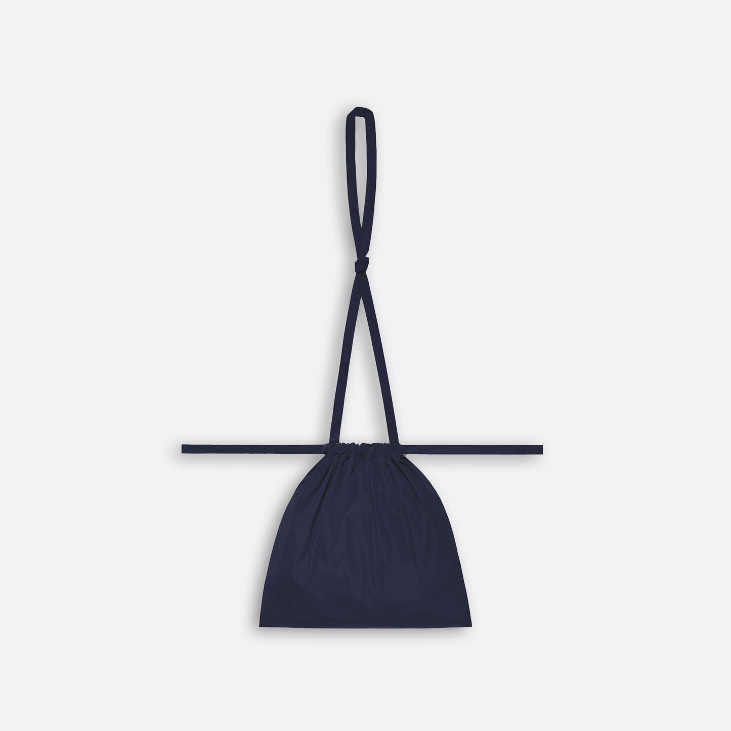 Drawstring Bag with Strap SS 30 Navy