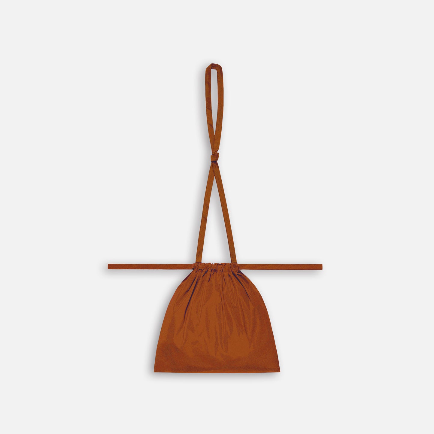 Drawstring Bag with Strap SS 30 Orange