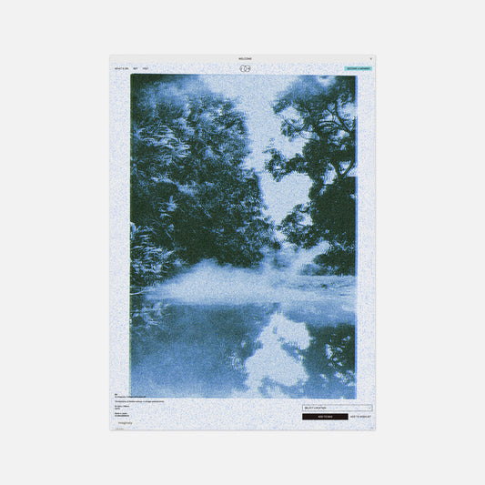 Poster | An Imaginary Vintage Landscape 001