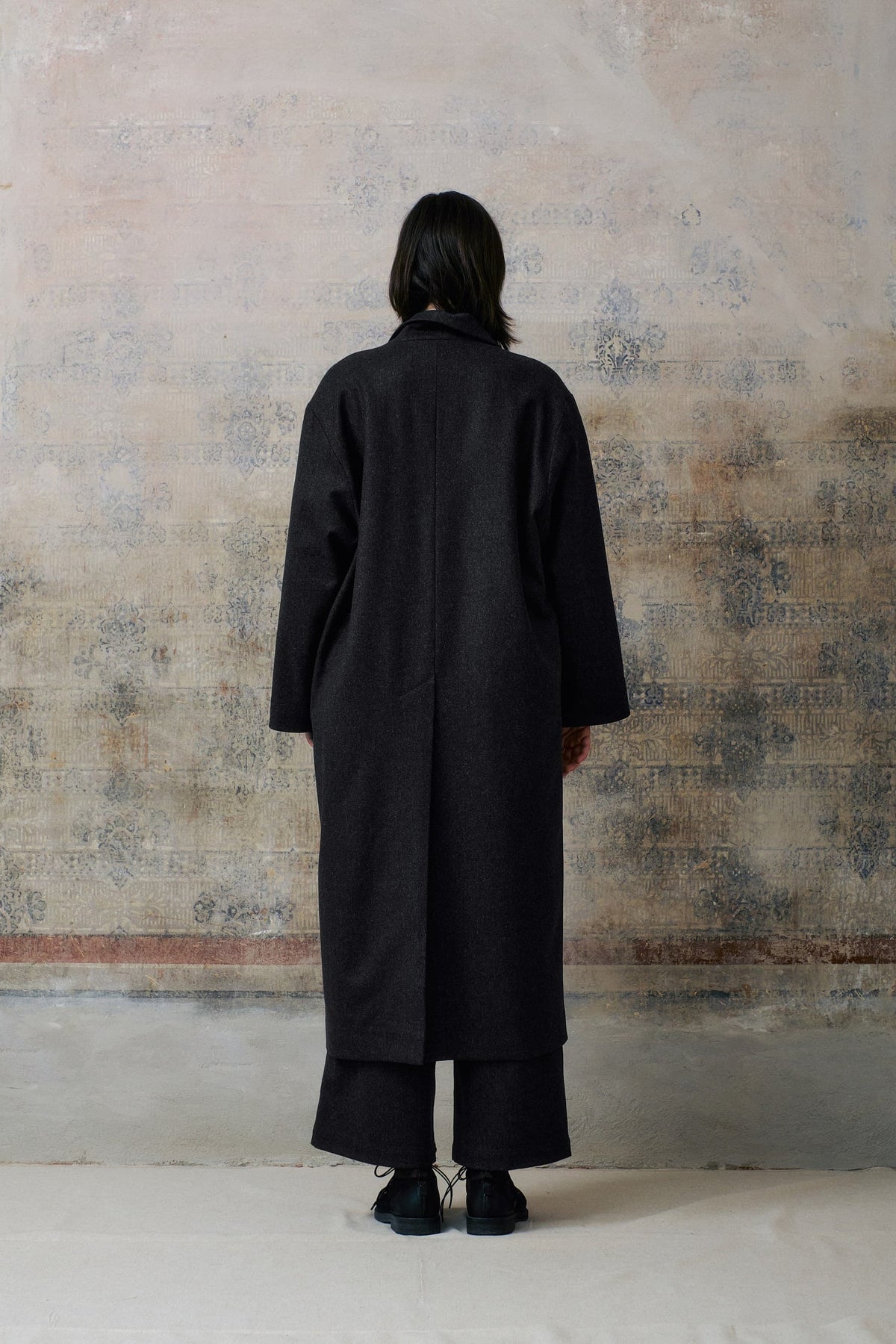 Dark Grey Wool Coat