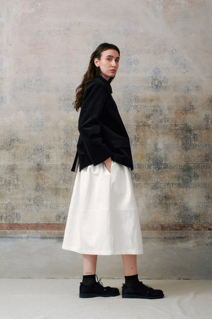 Milk White Skirt