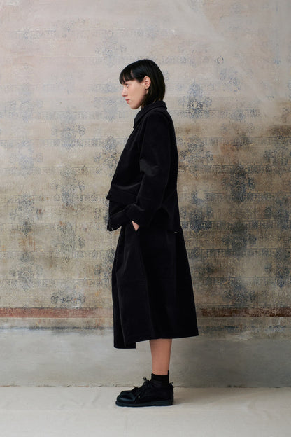 Black Velvet Skirt