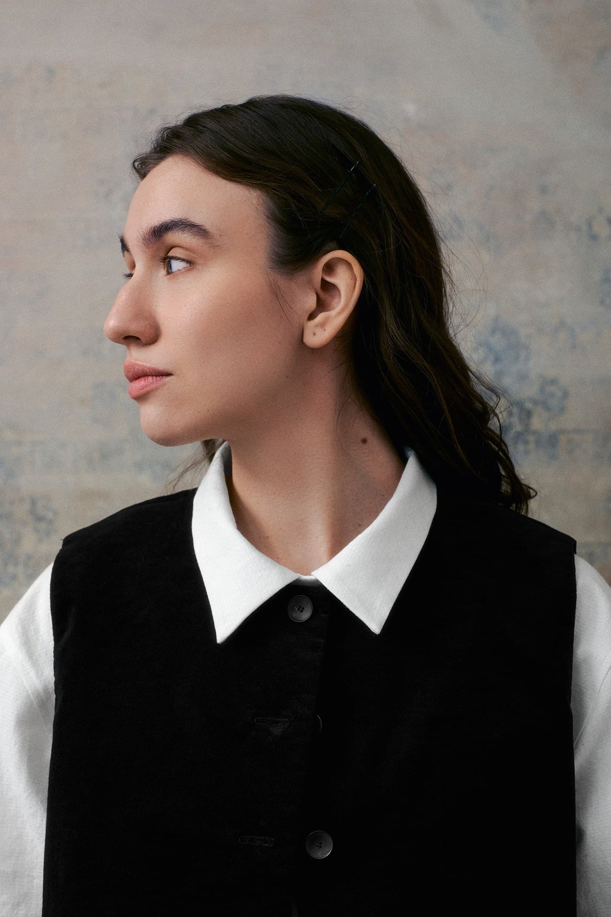 Black Velvet Waistcoat