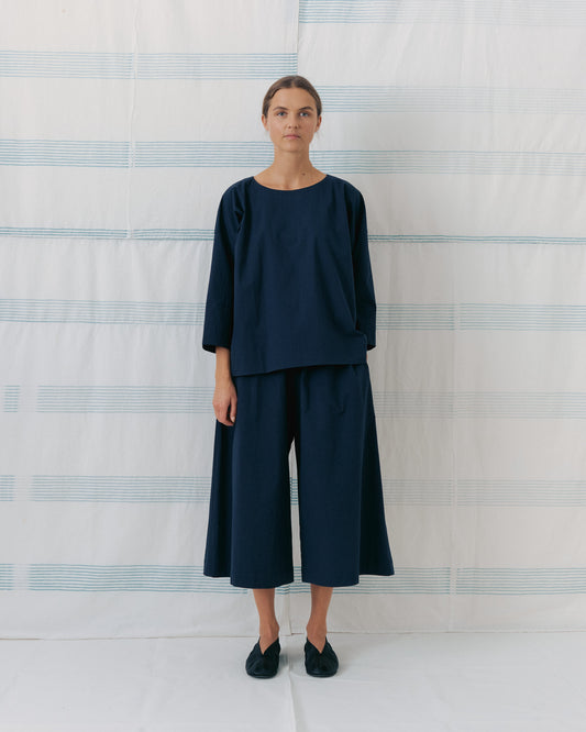 Dark Navy Culottes