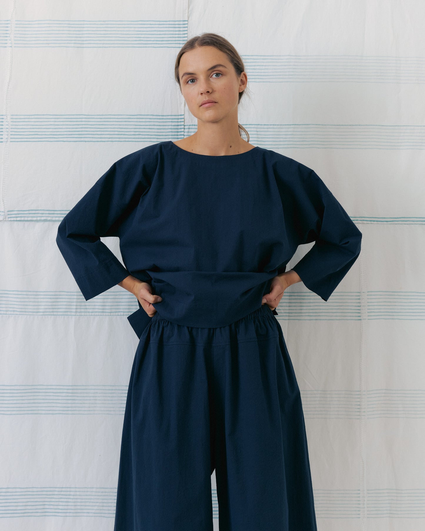 Dark Navy Culottes