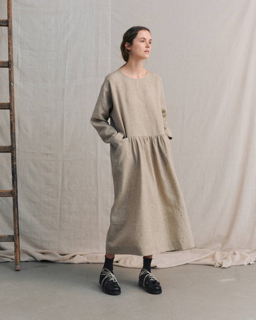 Sand Front Pocket Dress