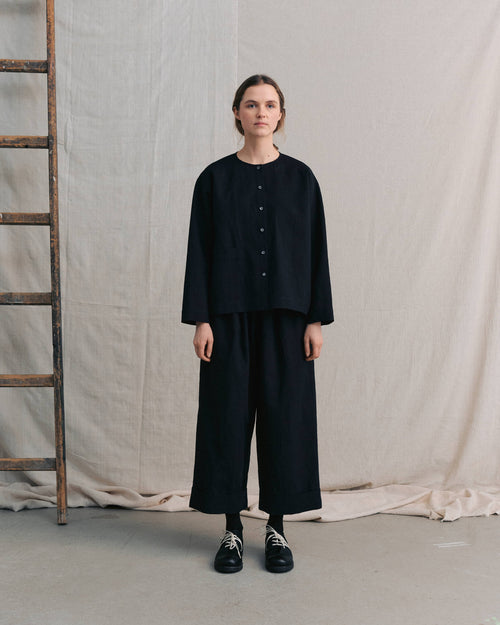Black Pocket Shirts