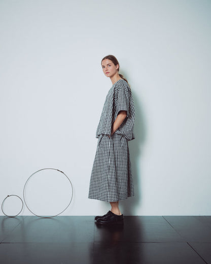 Checked Skirt