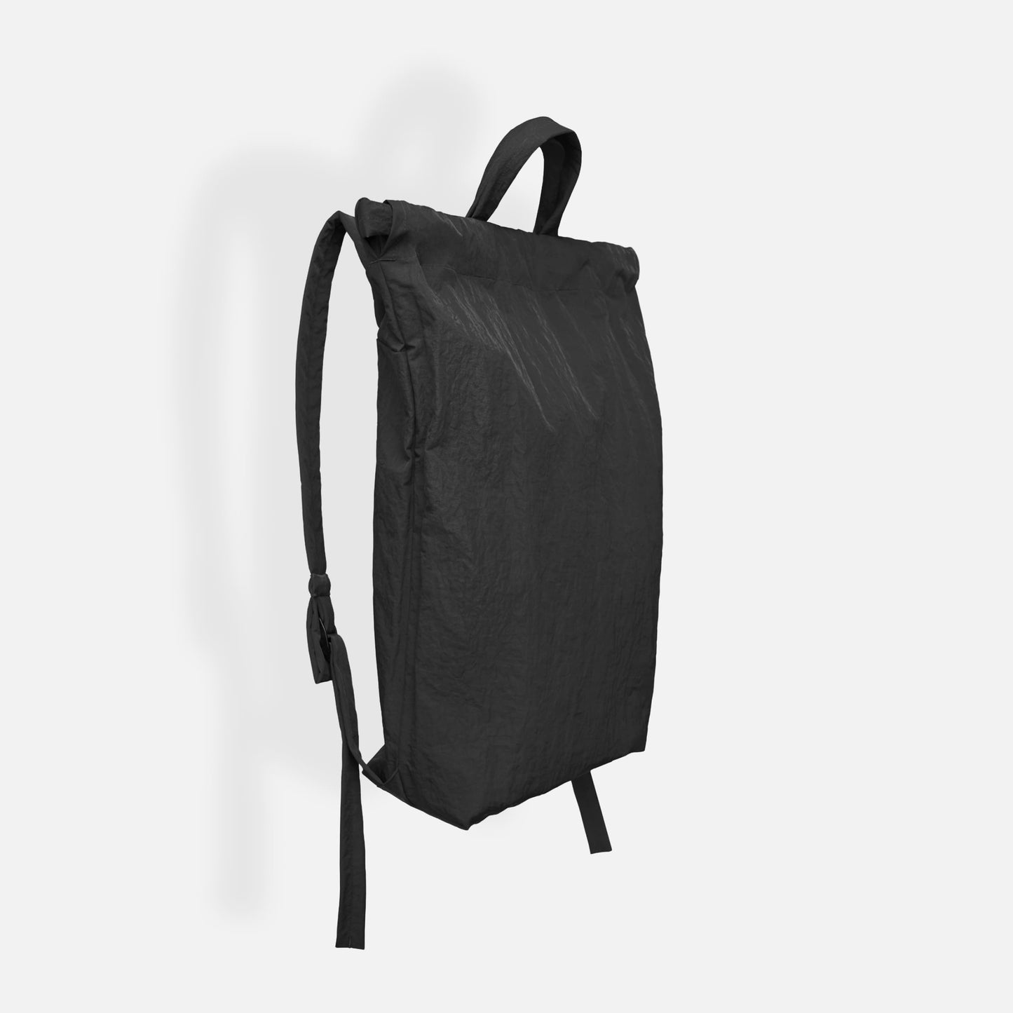 Eco Nylon Backpack Black