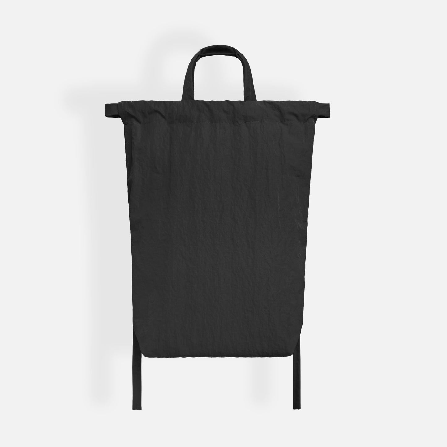 Eco Nylon Backpack Black