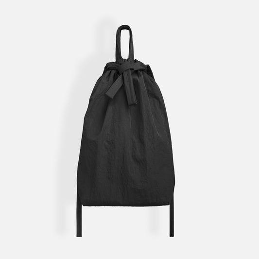 Eco Nylon Backpack Black