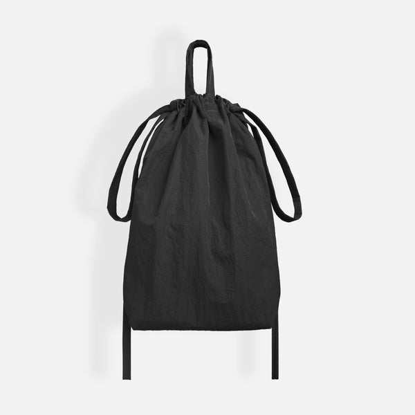 Eco Nylon Backpack Black