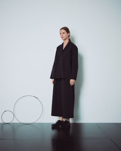 Black V Neckline Jacket