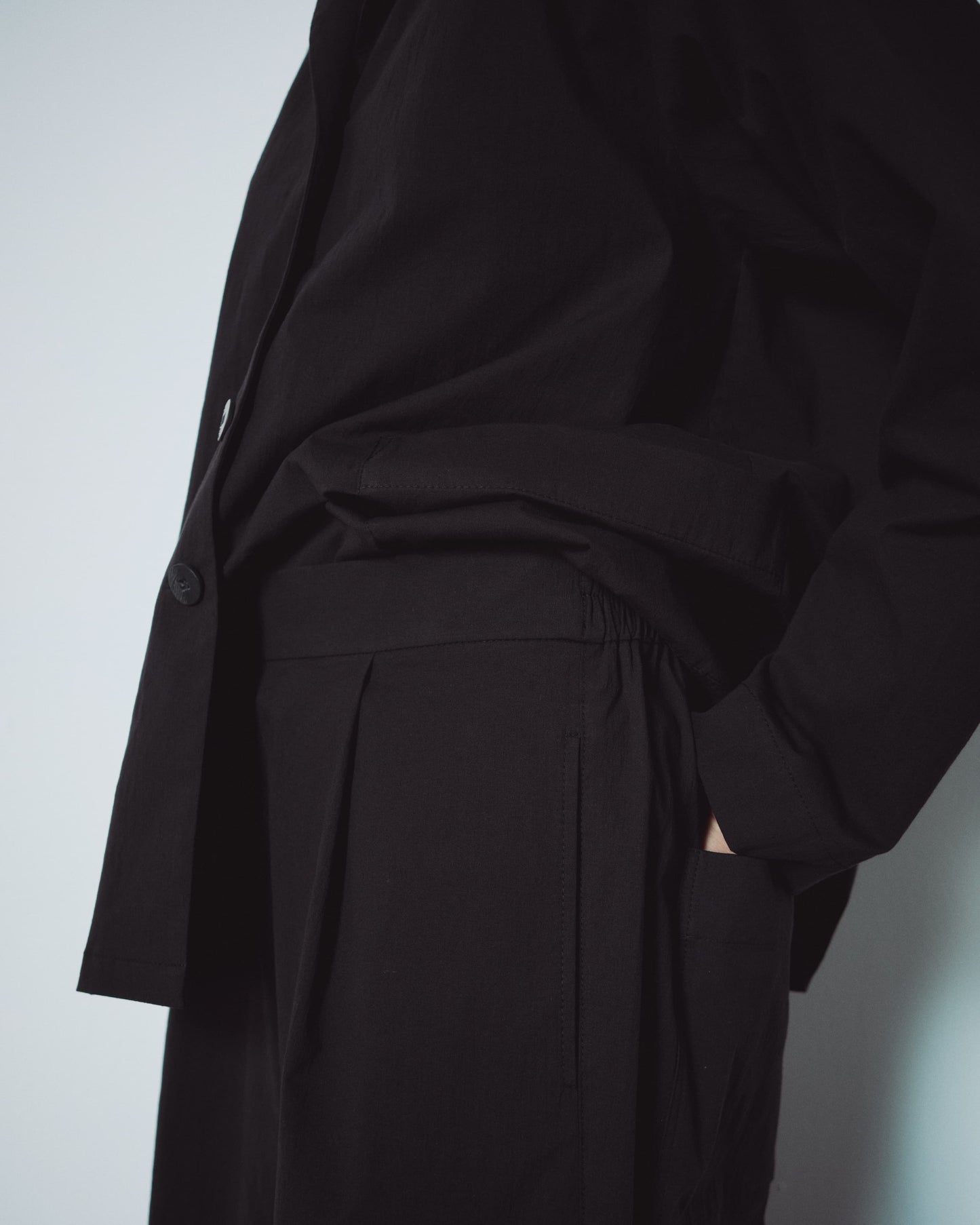 Black V Neckline Jacket