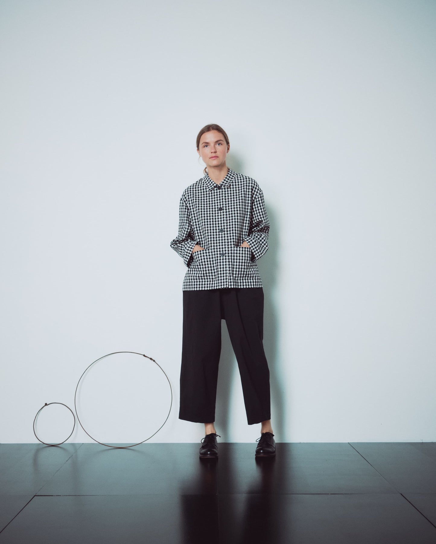 Checked Jacket With Pockets