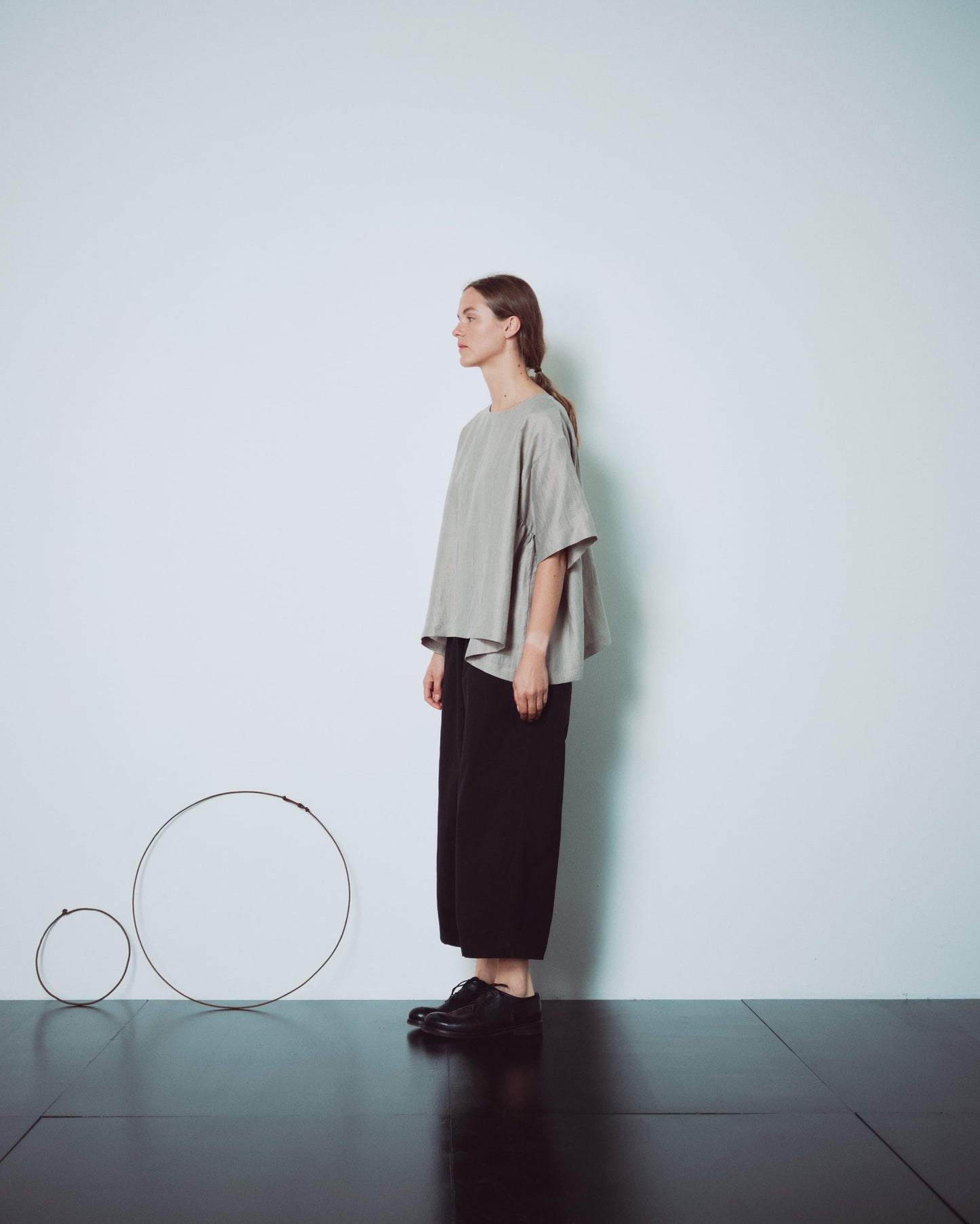 Black Back Pockets Pants