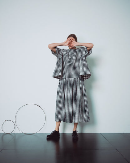 Checked Skirt