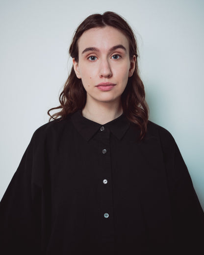 Black Collar Shirts
