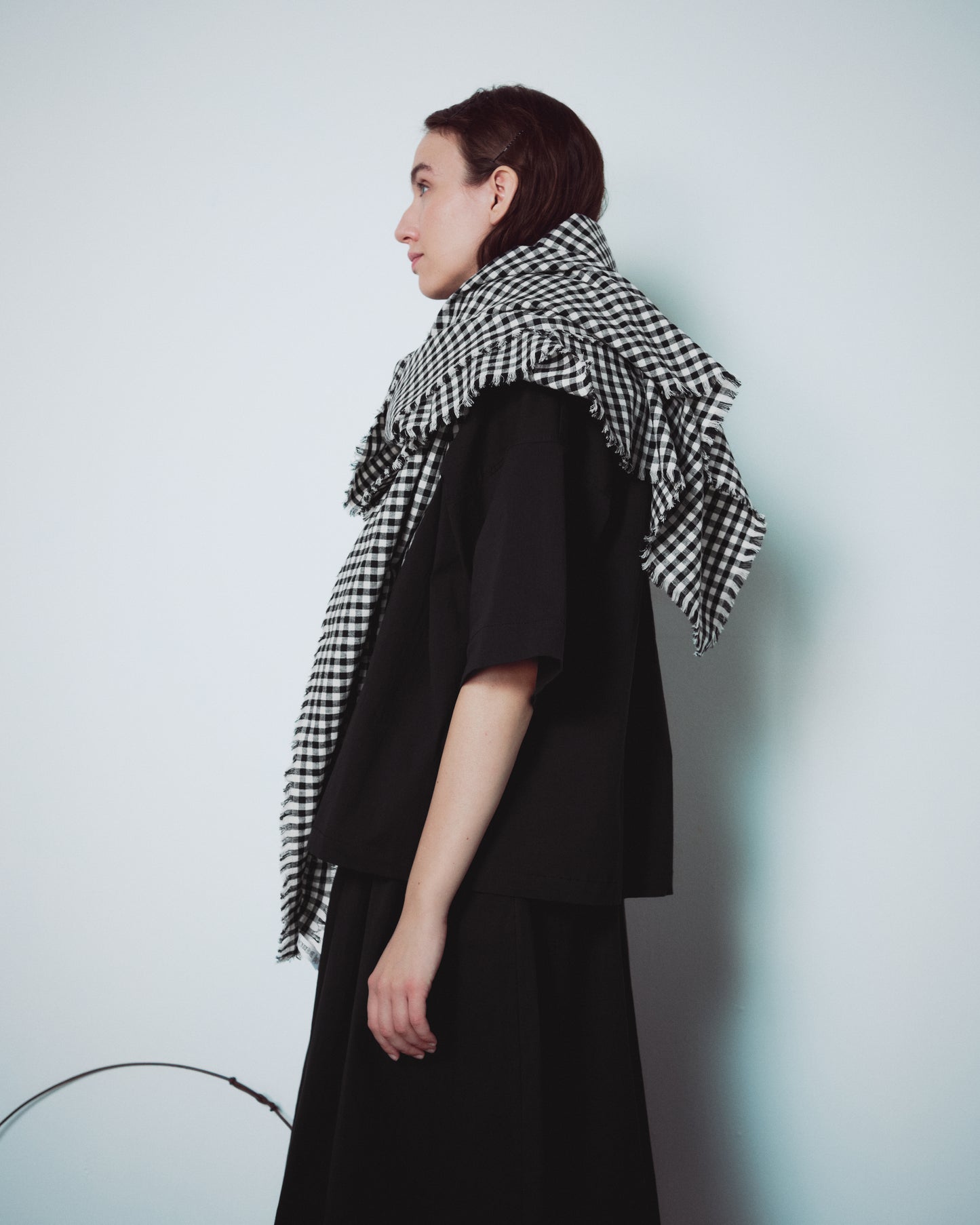 Checked Scarf