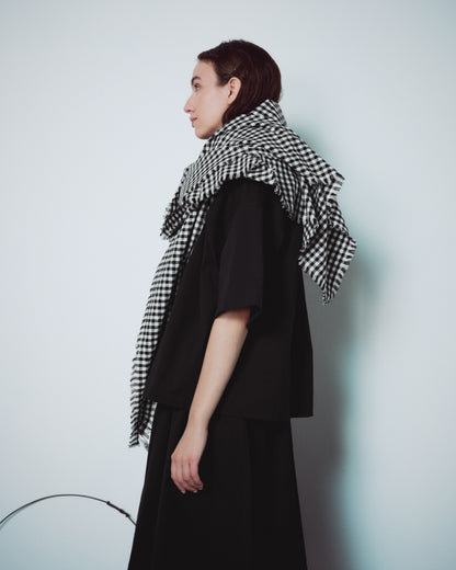 Checked Scarf